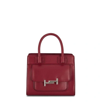Tod's Double T 迷你购物手袋 In Red