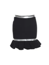 MOSCHINO WOOL-BOUCLÈ MINI SKIRT,0111 5418 A2555