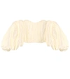 Ellery Lady Chatterly Off-the-shoulder Top In Lloede