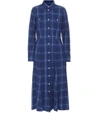 POLO RALPH LAUREN Plaid cotton shirt dress