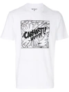 CARHARTT logo print T-shirt,I0238980312365433