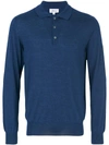 BRIONI knitted polo shirt,UMR30MOZK1612365045