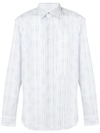 FERRAGAMO faded stripe pattern shirt,67934312363748