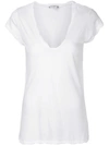 James Perse Soft Loose Fit T-shirt In White