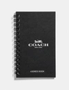 COACH COACH 3X5 SPIRAL ADDRESS BOOK REFILL,60463 WHT