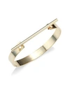 JULES SMITH MORGAN 14K GOLPLATED BAR CUFF