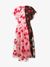 SIMONE ROCHA SIMONE ROCHA FLORAL PRINT TULLE DE CHINE DRESS,3741PPB015712345614