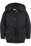 ISABEL MARANT ÉTOILE BULLE OVERSIZED HOODED QUILTED SHELL JACKET