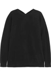 CHINTI & PARKER OPEN-BACK WOOL AND CASHMERE-BLEND SWEATER
