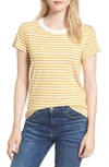 STATESIDE MUSTARD STRIPE TEE,271-2671