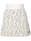 MONCLER speckled mini skirt,290202013511