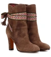 ETRO SUEDE ANKLE BOOTS,P00268446