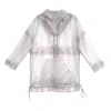 Mashat Convertible Silver Anorak