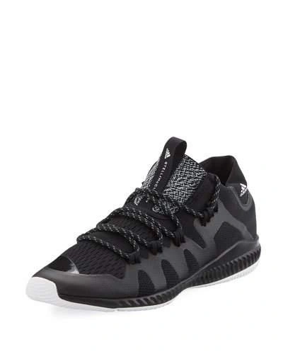 Adidas By Stella Mccartney Crazytrain Bounce Mid Sneakers In Black
