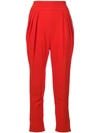 GIVENCHY TAPERED TROUSERS,17I501819412371583