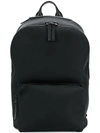 TROUBADOUR TROUBADOUR TOP ZIP RUCKSACK - BLACK,104012278509