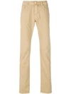 JACOB COHEN JACOB COHEN CLASSIC FITTED CHINOS - NEUTRALS,PW688COMF00305V12358993