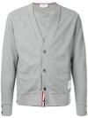 THOM BROWNE reconstructed V-neck cardigan,MJS055A0005012351506