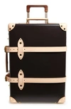 GLOBE-TROTTER SAFARI 22-INCH HARDSHELL TROLLEY TRAVEL CASE - BROWN,GTSAFCN20TC