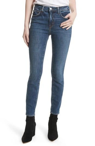 L Agence High 10 High Waist Skinny Jeans In Classic Vintage