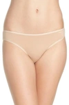 Calvin Klein Cotton Form Bikini Underwear Qd3644 In Bare
