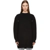 PROENZA SCHOULER Black Buttoned Sleeve Sweater