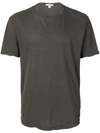 James Perse Grey Cotton T-shirt