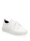 REBECCA MINKOFF Nicole Leather Low Top Sneakers