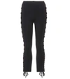 LPA LACE-UP SKINNY TROUSERS,P00266136