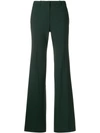 THEORY THEORY FLARED TROUSERS - GREEN,H080121112382608
