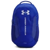Under Armour Hustle 6.0 Backpack In Royal/metallic Silver/royal