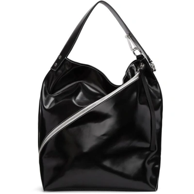 Proenza Schouler Hobo Large Leather Shoulder Bag In Black