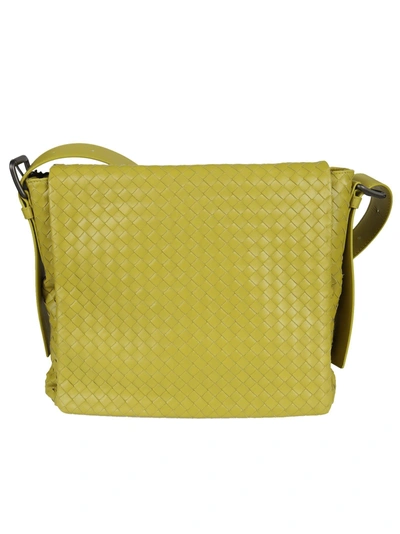 Bottega Veneta Braided Shoulder Bag In New Chartreuse