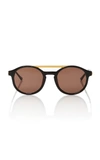THIERRY LASRY FANCY ROUND-FRAME ACETATE SUNGLASSES,FANCY101