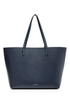 Mansur Gavriel Navy-lined Large Leather Tote Bag