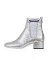 FENDI SILVER CHELSEA BOOTS,7792942