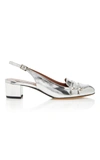 TABITHA SIMMONS INES MIRRORED LEATHER LOAFERS,INES-SLMMC