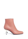 MARNI Calfskin leather ankle boots