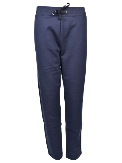 Moncler Classic Track Trousers In Blu Scuro