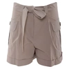 BOUTIQUE MOSCHINO COTTON BLEND SHORTS,8157978