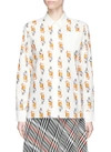 MARNI x Sally Smart collage artwork print poplin shirt