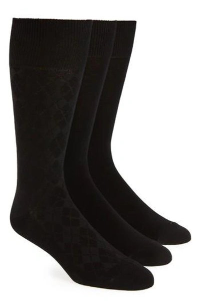 CALVIN KLEIN CALVIN KLEIN 3-PACK DRESS SOCKS,ACG173