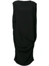 RICK OWENS LOOSE FIT SLEEVELESS DRESS,RP17F7533AS12276588