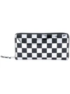 COMME DES GARÇONS CHECKED ZIP AROUND WALLET,SA0110GA12360999