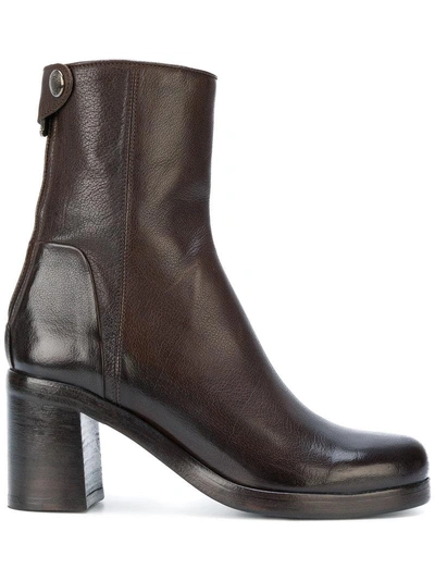 Alberto Fasciani Queen 39019 Ankle Boots In Brown