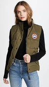 CANADA GOOSE FREESTYLE waistcoat MILITARY GREEN,CANAD30113