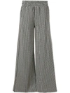 BY MALENE BIRGER HOUNDSTOOTH PALAZZO TROUSERS,Q6374000212020046