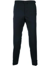Prada Pleated Tailored Trousers In Blue