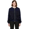 HAIDER ACKERMANN Indigo Perth Bomber Jacket