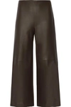 ADAM LIPPES LEATHER CULOTTES